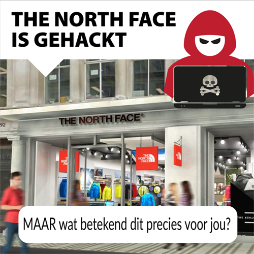 The North Face is gehackt